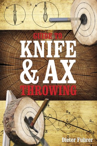 Cover of the book "Guide to knife and ax throwing" by Dieter Führer. Shown with the friendly permission of the publisher.