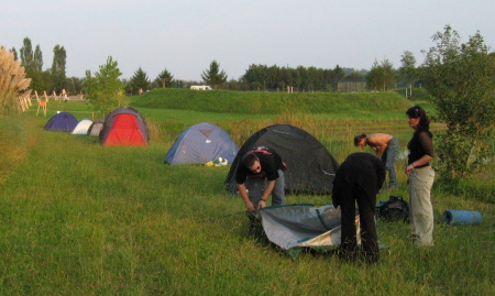 tent colony