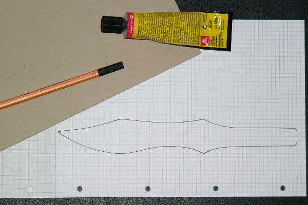 Instructions on how to make your own perfect throwing knife.