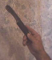 Finger of god grip for no spin knife throwing.